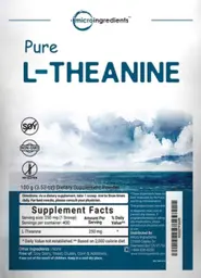 Label for Pure L-Theanine