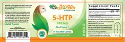 Label for 5-HTP 100 mg