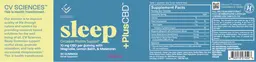 Label for PlusCBD Sleep Raspberry