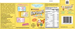 Label for Flintstones Toddler