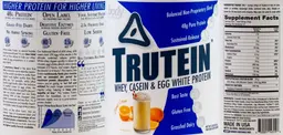 Label for Trutein Orange Cream
