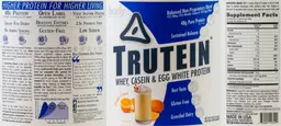 Label for Trutein Orange Cream