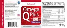 Label for Omega Q Plus 100 Resveratrol