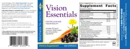 Label for Vision Essentials