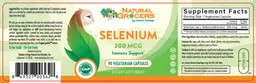 Label for Selenium 200 mcg