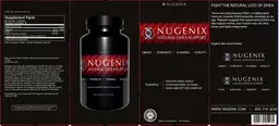 Label for Natural DHEA Support