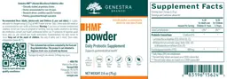 Label for HMF powder