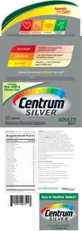 Label for Centrum Silver Adults 50+