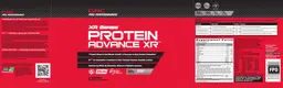 Label for Protein Advance XR Vanilla Cream