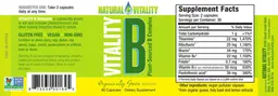 Label for Vitality B