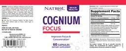 Label for Cognium Focus