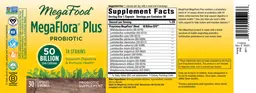 Label for MegaFlora Plus