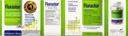 Label for Florastor Saccharomyces Boulardii Lyo
