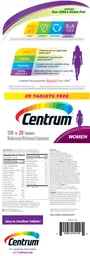 Label for Centrum Women