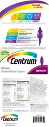 Label for Centrum Women