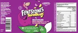 Label for Flintstones Superbeans
