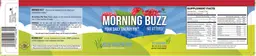 Label for Morning Buzz Blue Raspberry