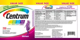Label for Centrum Women
