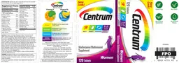 Label for Centrum Women