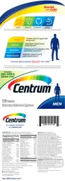 Label for Centrum Men