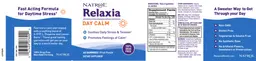 Label for Relaxia Day Calm Fruit Punch