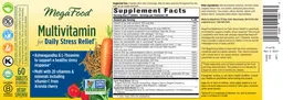 Label for Multivitamin for Daily Stress Relief