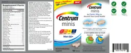 Label for Centrum Minis Men 50+