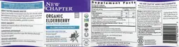 Label for Organic Elderberry Whole-Food Gummies