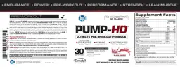 Label for Pump-HD Black Cherry