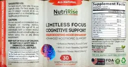 Label for Limitless Focus Cognitive Support