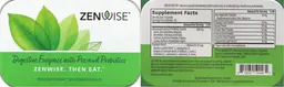 Label for Digestive Enzymes with Pre and Probiotics