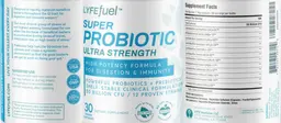 Label for Super Probiotic