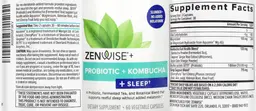 Label for Probiotic+Kombucha+Sleep