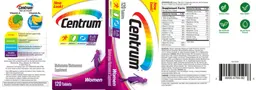 Label for Centrum Women