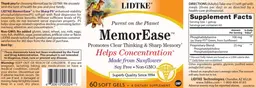 Label for MemorEase