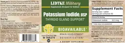 Label for Potassium Iodide