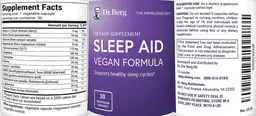 Label for Sleep Aid