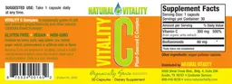 Label for Vitality C
