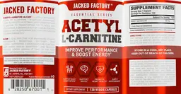 Label for Acetyl L-Carnitine