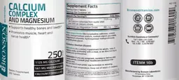 Label for Calcium Complex And Magnesium