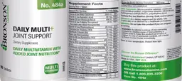 Label for Daily Multi + Joint Support