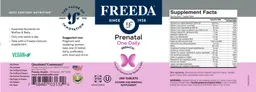 Label for Prenatal One Daily