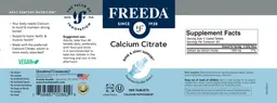 Label for Calcium Citrate