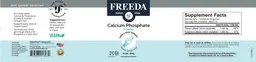 Label for Calcium Phosphate Powder
