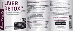 Label for Liver Detox