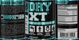 Label for Dry XT
