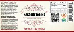 Label for Nascent Iodine