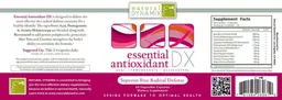 Label for Essential Antioxidant DX