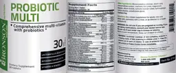 Label for Probiotic Multi