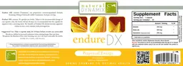 Label for Endure DX